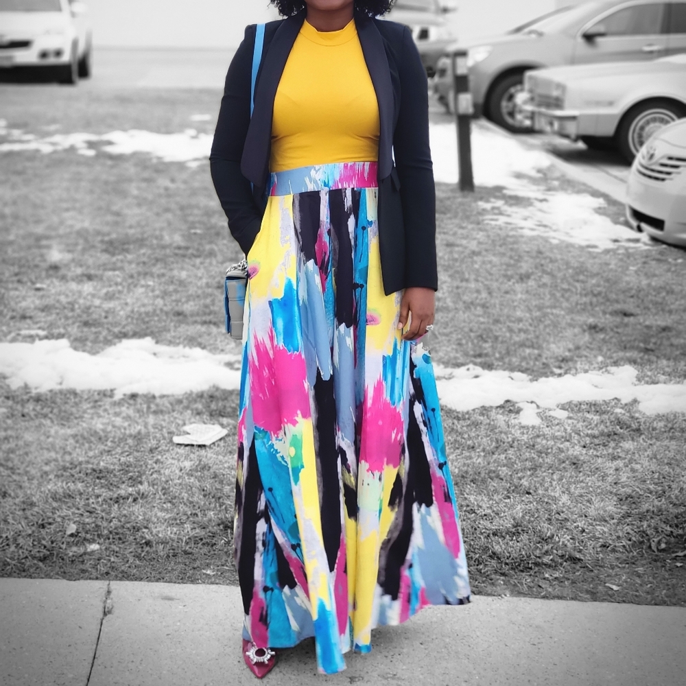 Beautiful wide leg pants. - Picture 3 of 5